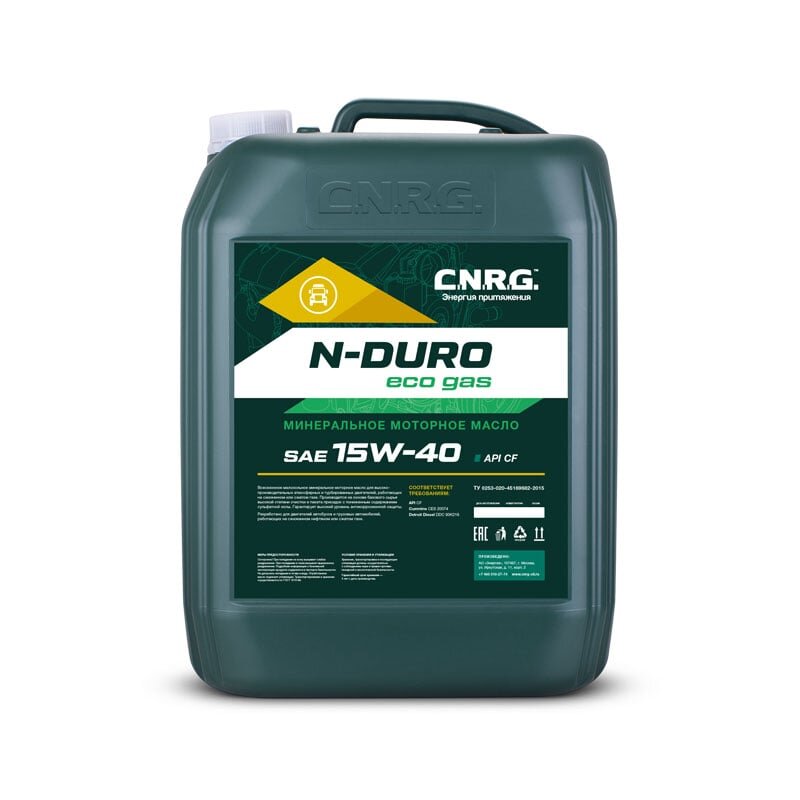 Моторное масло C.N.R.G. N-Duro Eco Gas 15W-40 CF