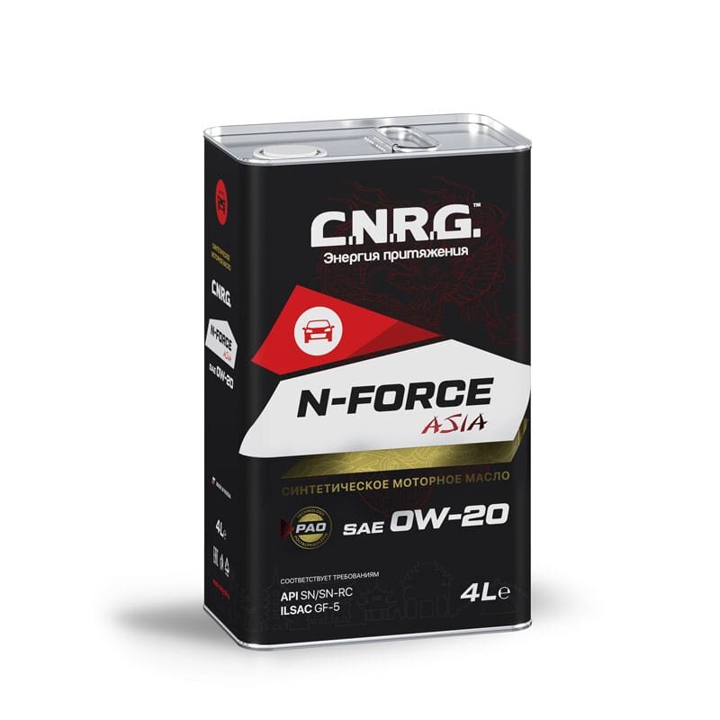 Моторное масло C.N.R.G. N-Force Asia 0W-20