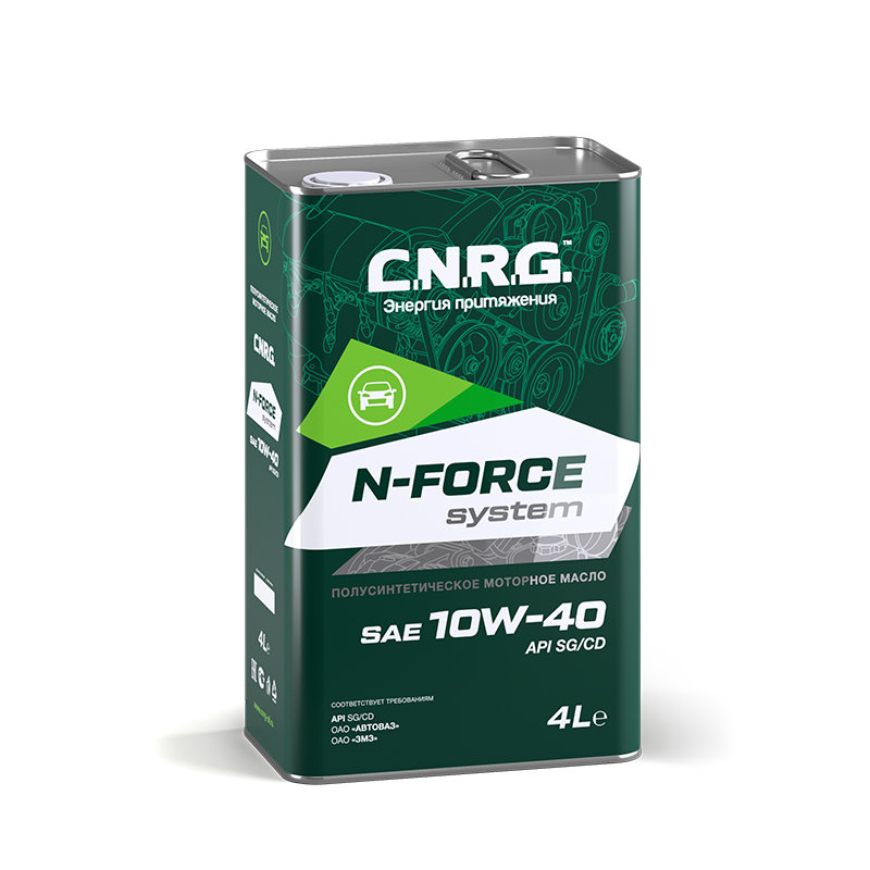 Масло моторное C.N.R.G. N-Force System 5W-40, 10W-40, 15W-40 SG/CD