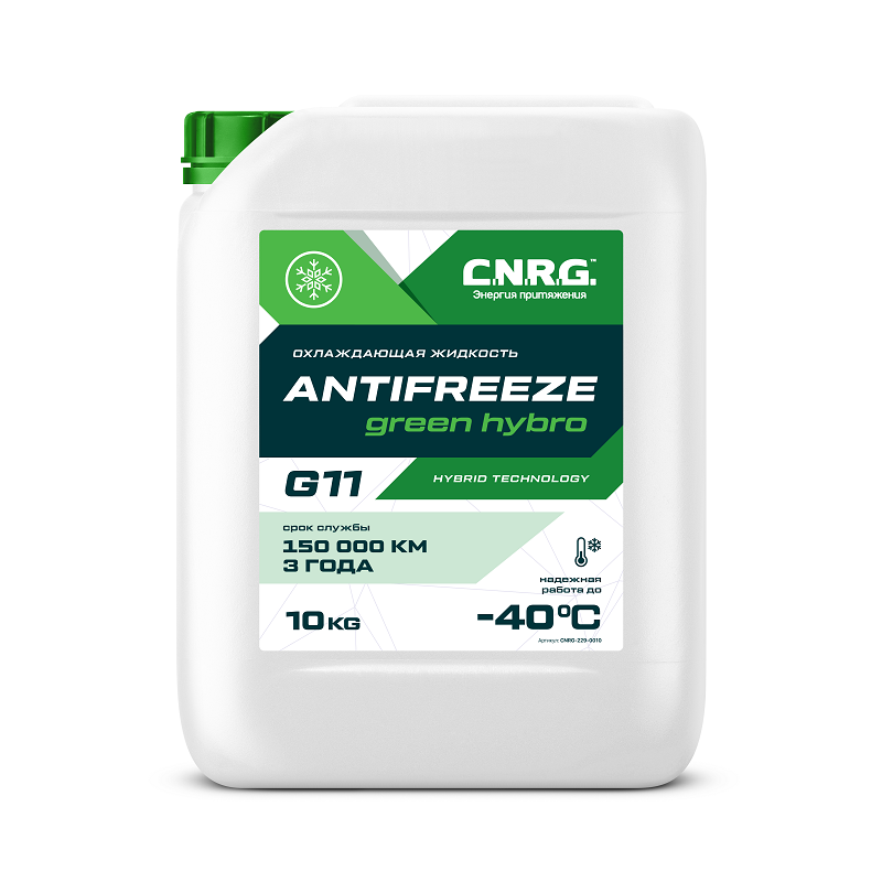Охлаждающая жидкость C.N.R.G. Antifreeze Green Hybro G11 