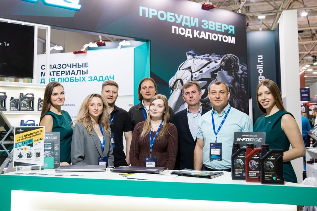 Команда CNRG на выставке MIMS-2025.