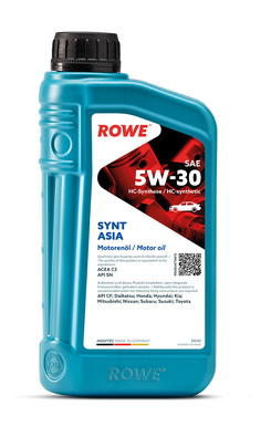 Моторное масло ROWE HIGHTEC SYNT ASIA SAE 5W-30