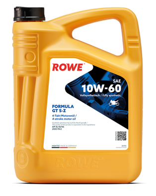 Масло ROWE HIGHTEC FORMULA GT SAE 10W-60 S-Z