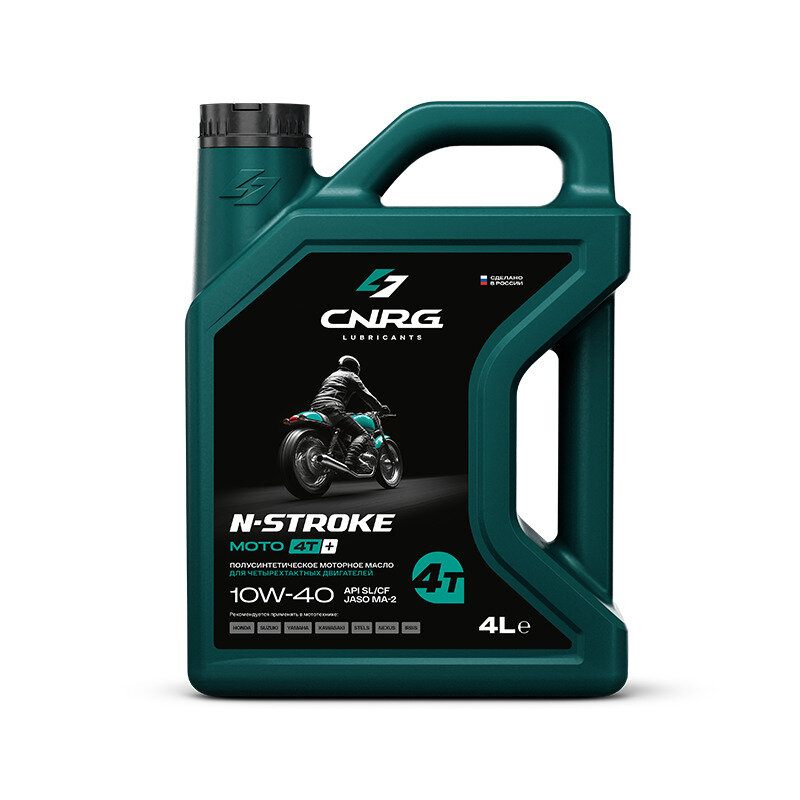 Масло моторное C.N.R.G. N-Stroke Moto 4T+ 10W-40