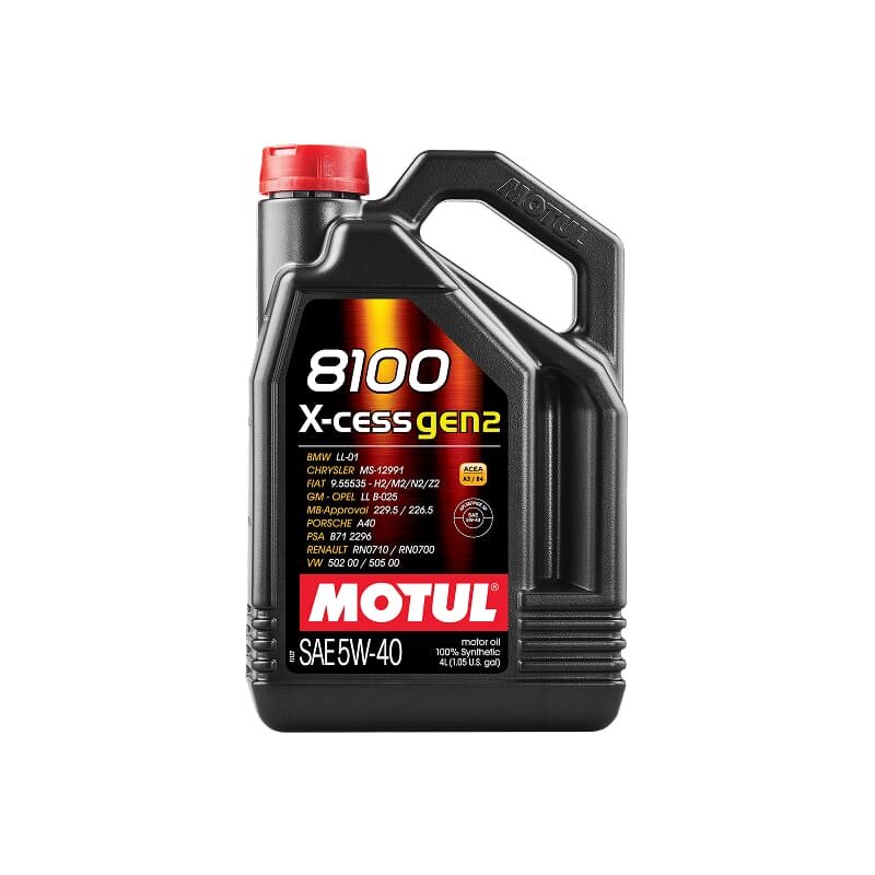 Моторное масло MOTUL 8100 X-CESS GEN2 5W-40